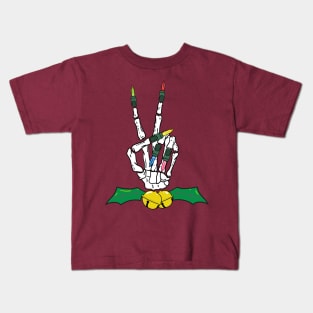 Skeleton hand "Peace Kids T-Shirt